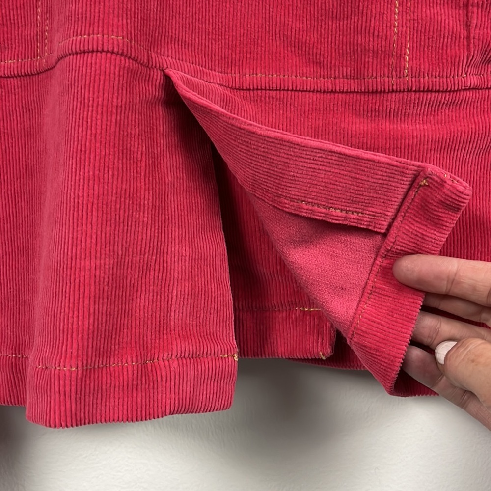 Tulle Anthropologie Pink Corduroy Blazer - Picture 8 of 9